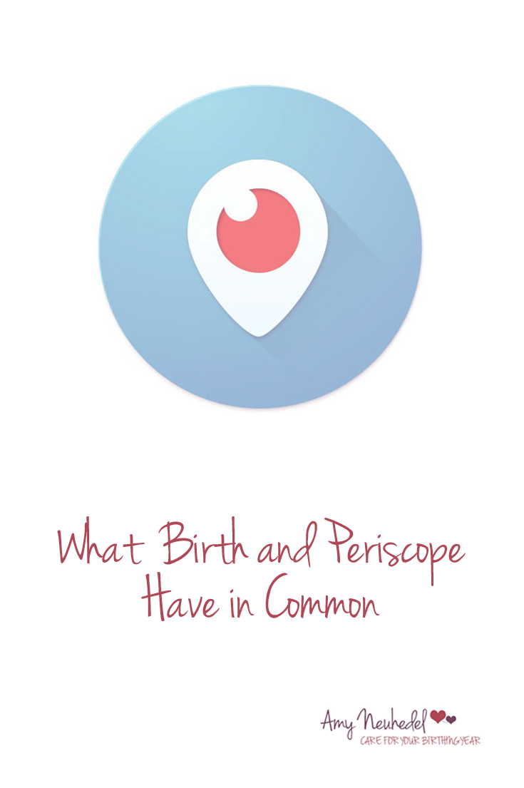 What do birth and Periscope have in common? Come connect with me at www.periscopetv.com/@CORDpod. 