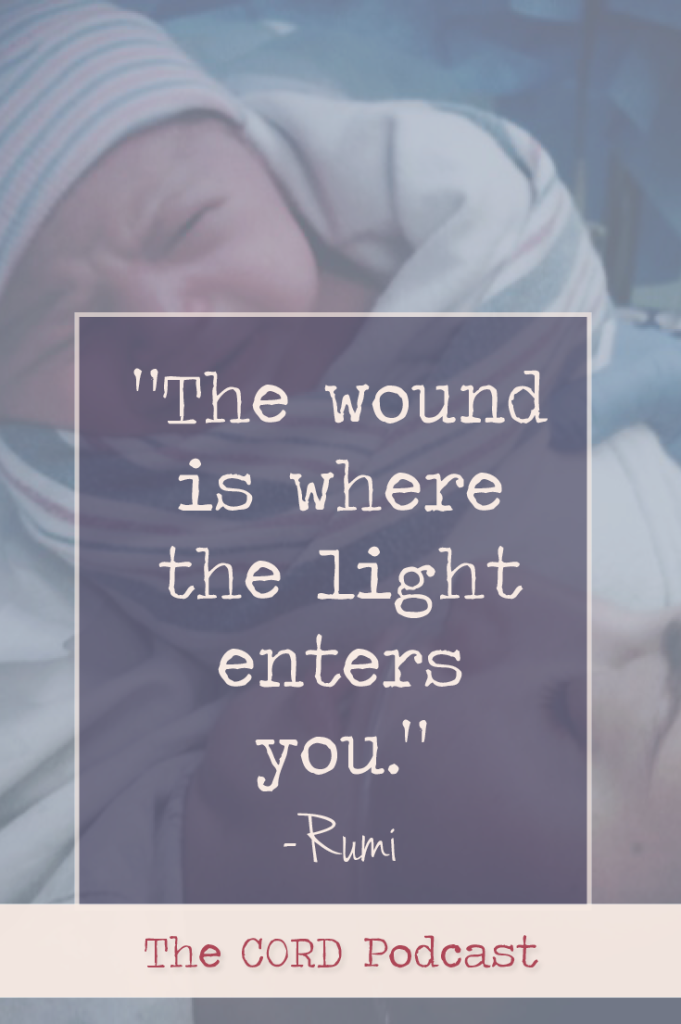 Birth usually goes differently than we imagined. And sometimes our own birth stories can be difficult to love. Like for the doula whose story includes a home birth cesarean.
